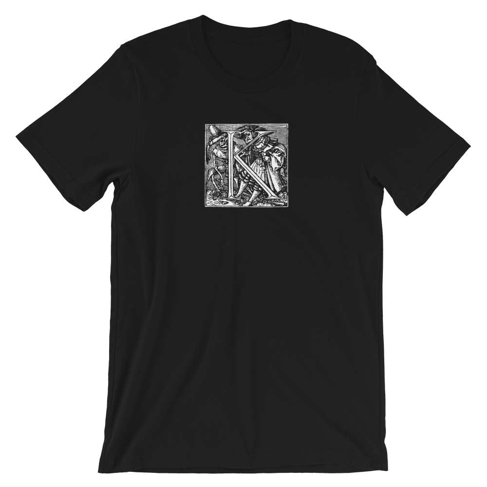 T-shirt - K. - White Ink