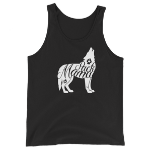 Tank Top 100% Cotton Pack Mama Howling Wolf