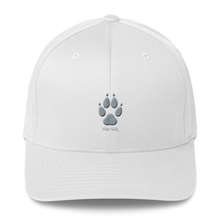 Load image into Gallery viewer, Hat -Wolf Paw High Four -  Flexfit with Light Gray Thread
