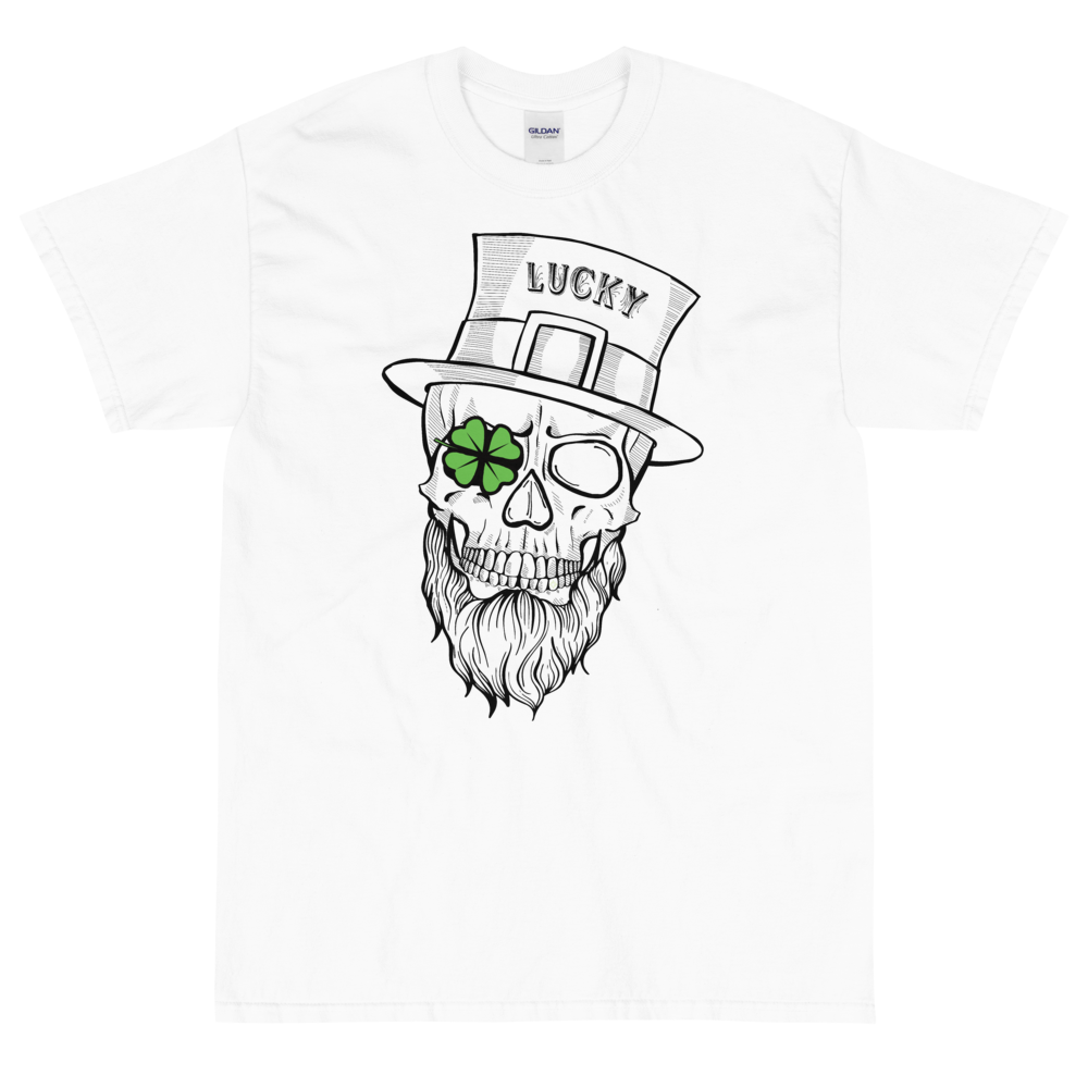 T-Shirt - Lucky the Shamrock Skeleton