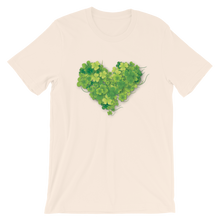 Load image into Gallery viewer, T-Shirt - Lucky In Love Shamrock Heart