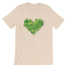 Load image into Gallery viewer, T-Shirt - Lucky In Love Shamrock Heart