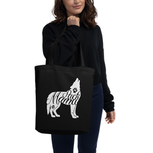 Tote Bag 100% Cotton Pack Mama Howling Wolf