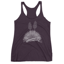 Load image into Gallery viewer, Tank Top Racerback - Gorgeous But Stabby - White Ink