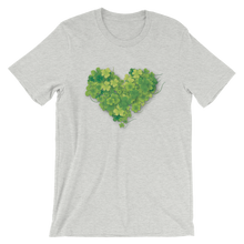 Load image into Gallery viewer, T-Shirt - Lucky In Love Shamrock Heart