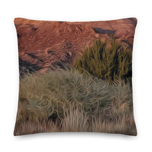 Load image into Gallery viewer, Premium Pillow - Sandia Sunset