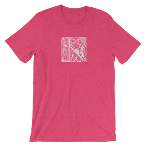 T-shirt - K. - White Ink