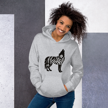 Load image into Gallery viewer, Hoodie Pack Mama Howling Wolf