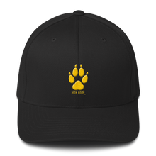 Load image into Gallery viewer, Hat - Wolf Paw High Four - Flexfit with Yellow