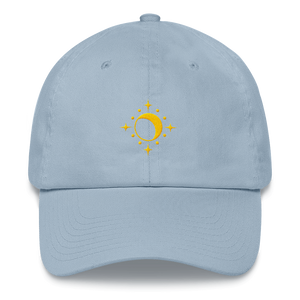 Hat - Moon and Stars - Yellow Thread