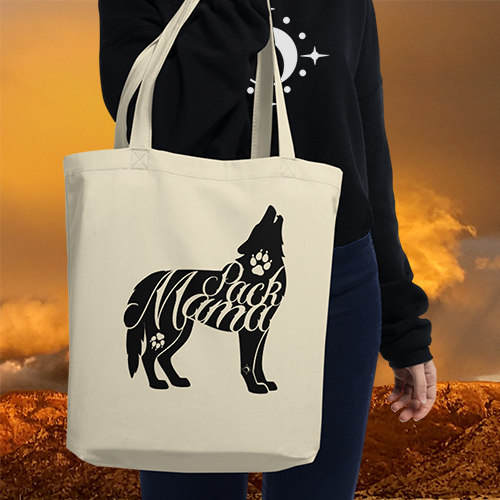 Tote 100% Organic Cotton Pack Mama Bag