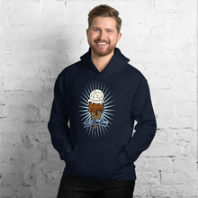 Load image into Gallery viewer, Unisex Hoodie Get Your Free Cone Chocolate Chip and Chocolate Scoops