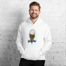 Load image into Gallery viewer, Unisex Hoodie Get Your Free Cone Chocolate Chip and Chocolate Scoops