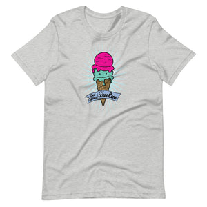 T-Shirt Get Your Free Cone Pina Colada & Raspberry Sherbet Ice Cream Treat