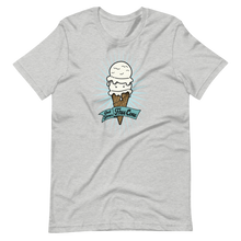 Load image into Gallery viewer, T-Shirt Get Your Free Cone Vanilla Double Scoop Ice Cream Treat
