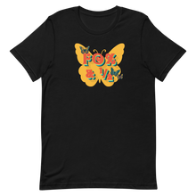 Load image into Gallery viewer, T-Shirt Fox and A Half 70s Style with Butterflies