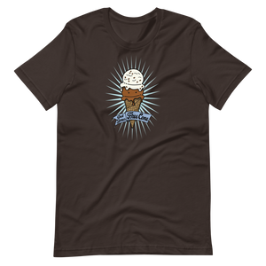 T-Shirt Get Your Free Cone Chocolate Chip and Chocolate Ice Cream Treat