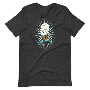 T-Shirt Get Your Free Cone Vanilla Double Scoop Ice Cream Treat