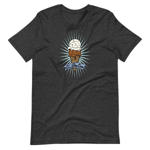T-Shirt Get Your Free Cone Chocolate Chip and Chocolate Ice Cream Treat