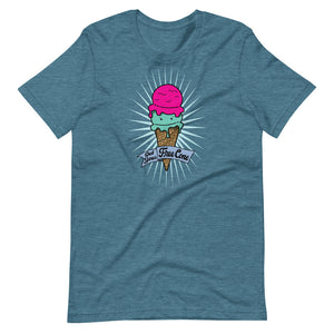 T-Shirt Get Your Free Cone Pina Colada & Raspberry Sherbet Ice Cream Treat