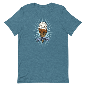 T-Shirt Get Your Free Cone Chocolate and Chocolate Chip Ice Cream Treat