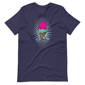 T-Shirt Get Your Free Cone Pina Colada & Raspberry Sherbet Ice Cream Treat
