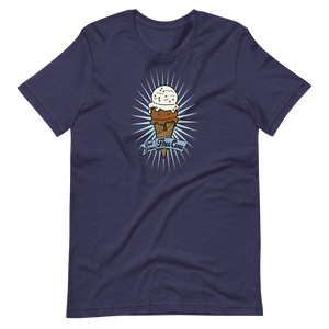 T-Shirt Get Your Free Cone Chocolate Chip and Chocolate Ice Cream Treat