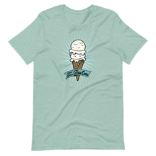 Load image into Gallery viewer, T-Shirt Get Your Free Cone Vanilla Double Scoop Ice Cream Treat