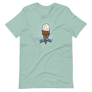 T-Shirt Get Your Free Cone Chocolate Chip and Chocolate Ice Cream Treat