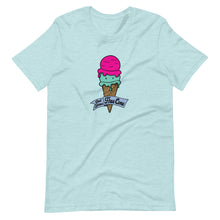 Load image into Gallery viewer, T-Shirt Get Your Free Cone Pina Colada &amp; Raspberry Sherbet Ice Cream Treat