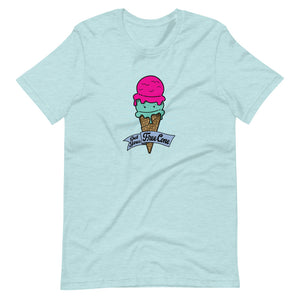 T-Shirt Get Your Free Cone Pina Colada & Raspberry Sherbet Ice Cream Treat