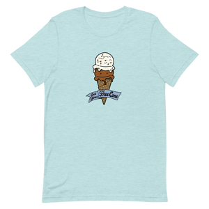 T-Shirt Get Your Free Cone Chocolate and Chocolate Chip Ice Cream Treat
