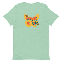 Load image into Gallery viewer, T-Shirt Fox and A Half 70s Style with Butterflies