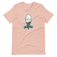 Load image into Gallery viewer, T-Shirt Get Your Free Cone Vanilla Double Scoop Ice Cream Treat