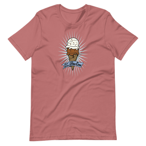T-Shirt Get Your Free Cone Chocolate Chip and Chocolate Ice Cream Treat