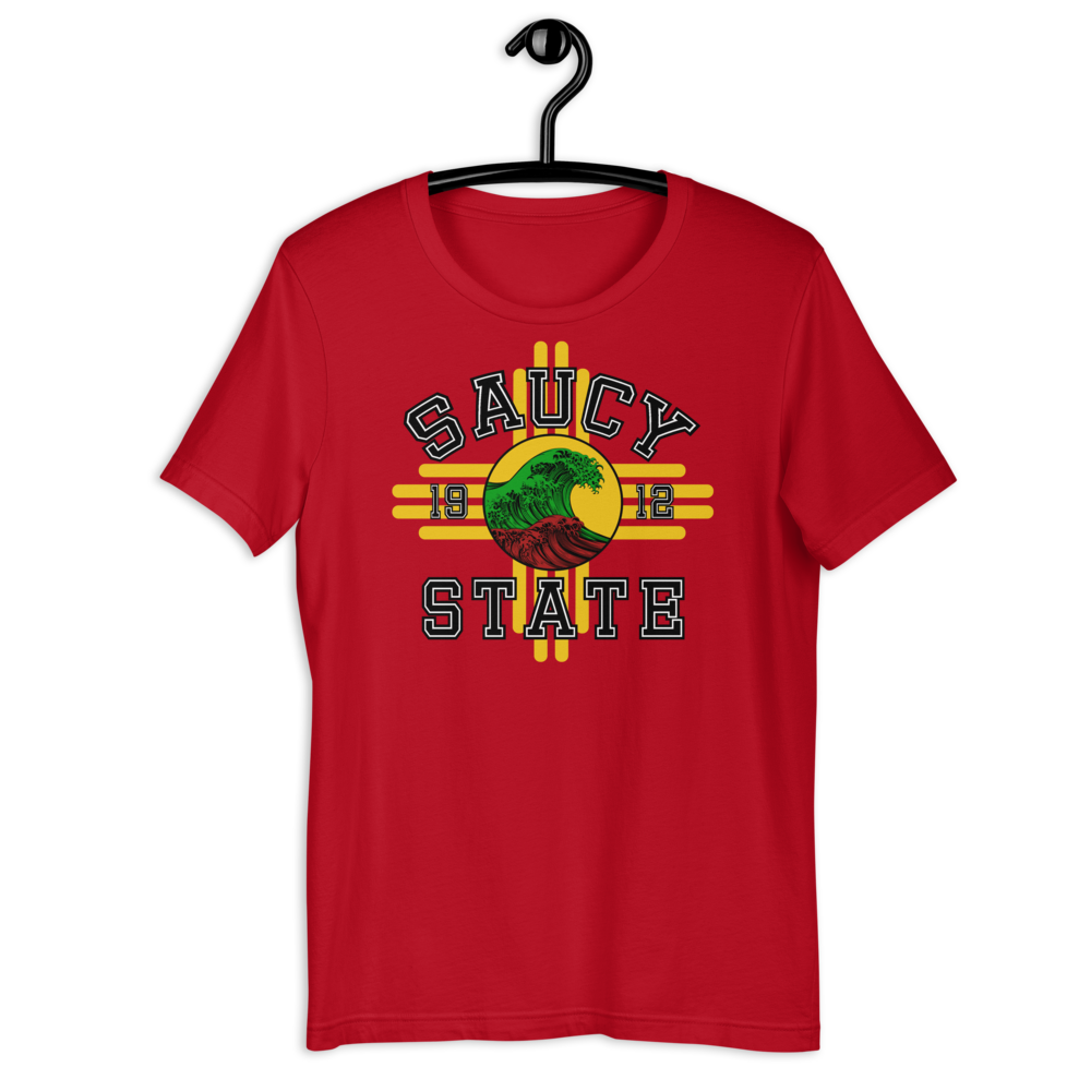 T-Shirt Short-Sleeve Unisex Saucy State – MoonShine New Mexico