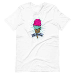 T-Shirt Get Your Free Cone Pina Colada & Raspberry Sherbet Ice Cream Treat