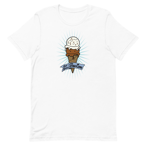 T-Shirt Get Your Free Cone Chocolate and Chocolate Chip Ice Cream Treat