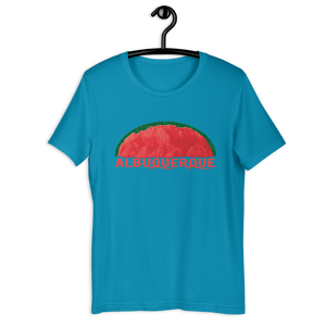 T-Shirt - Sandia Watermelon Mountains of Albuquerque at Sunset