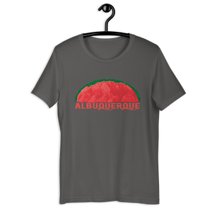 T-Shirt - Sandia Watermelon Mountains of Albuquerque at Sunset