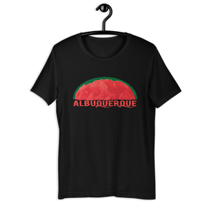 T-Shirt - Sandia Watermelon Mountains of Albuquerque at Sunset