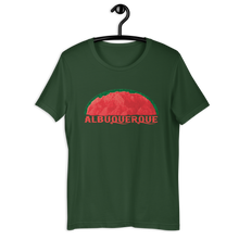 Load image into Gallery viewer, T-Shirt - Sandia Watermelon Mountains of Albuquerque at Sunset