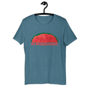 T-Shirt - Sandia Watermelon Mountains of Albuquerque at Sunset