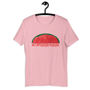 T-Shirt - Sandia Watermelon Mountains of Albuquerque at Sunset