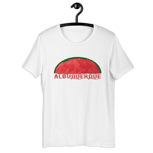 Load image into Gallery viewer, T-Shirt - Sandia Watermelon Mountains of Albuquerque at Sunset