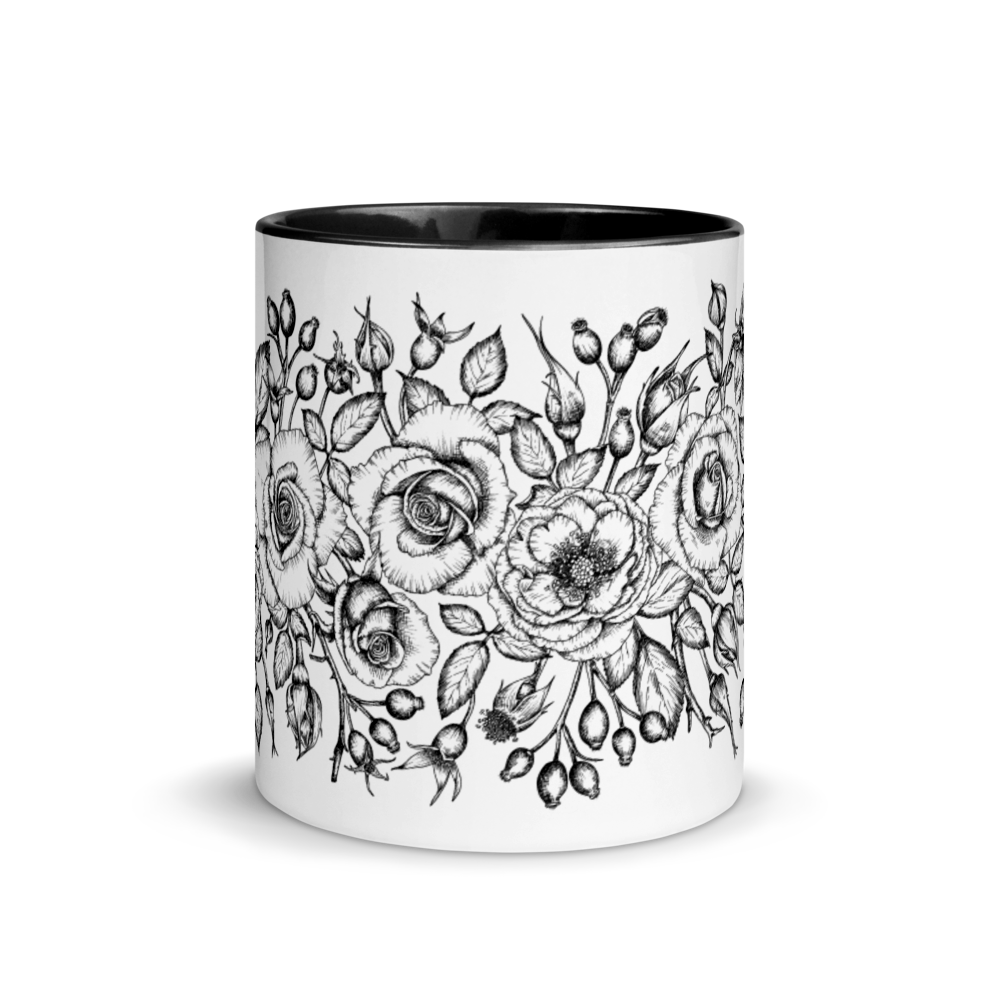 11 oz Ceramic Sophia Caldwell Roses by MoonShine NM